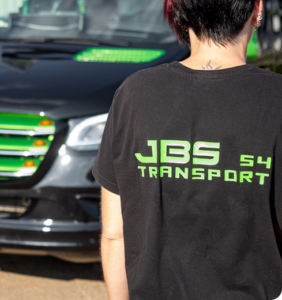 Equipière de l'entreprise JBS TRANSPORT 54 à Messein